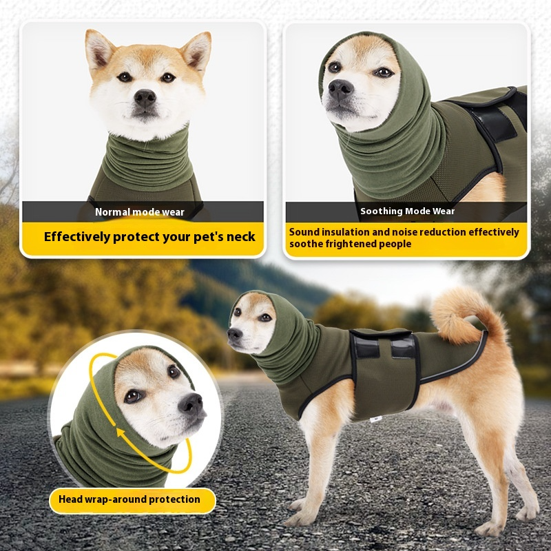 Anxiety Relief Vest for Dogs | Calming Wrap for Separation, Storms & Travel